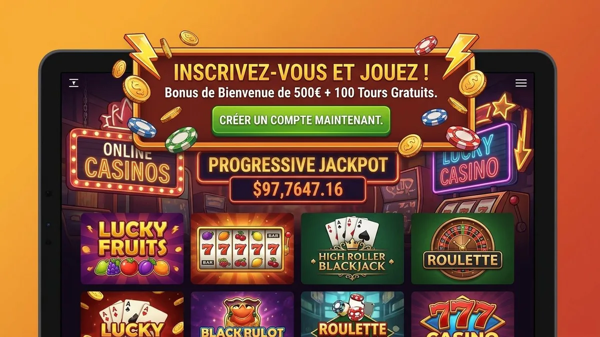 Inscription avec bonus